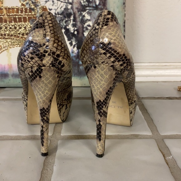 Aldo snake skin heels 👠 - Picture 6 of 7